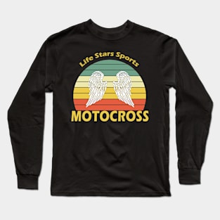 Motocross Racing Long Sleeve T-Shirt